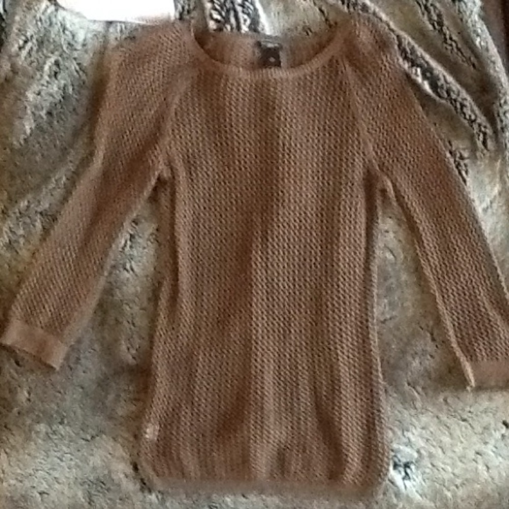 Ann Taylor Mesh knit sweater